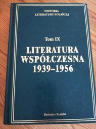 Historia literatury polskiej. Literatura współczesna