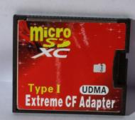 Adapter do karty Extreme CF MicroSD Type I CF SD
