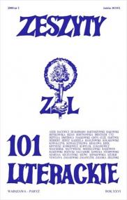 Zeszyty Literackie, 2008 nr 1