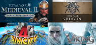 Medieval II: Total War Definitive Edition+Simcit 4: DE+2 inne gry