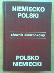 Słownik kieszonkowy niemiecko - polski polsko - niemiecki